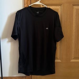 cool fit men’s alo black t-shirt